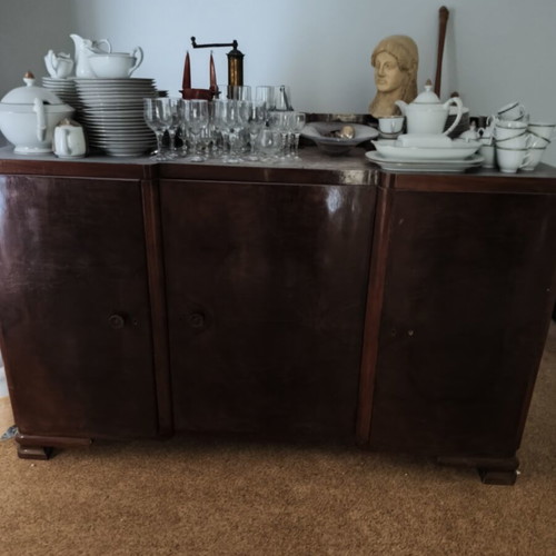 Buffet made of walnut used