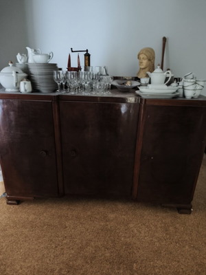 Buffet made of walnut used