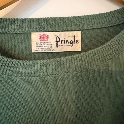 Pringle of Scotland sweater green size 48 like new