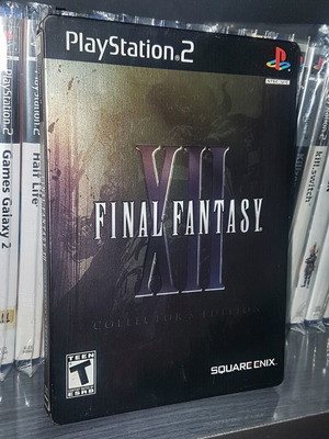 Final Fantasy XII Collector's Edition Steelbook PlayStation 2 like new