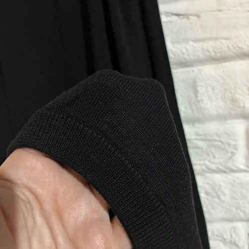 Armani Exchange silk and cotton dress like new, black size M