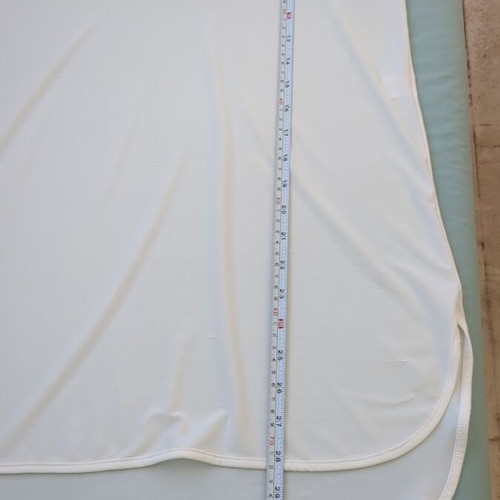 White long blouse M Dolce Domenica like new, slightly elastic