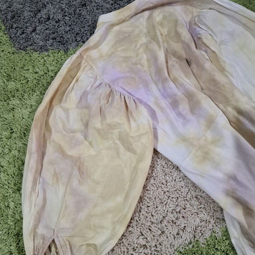 Zara Tie Dye Playsuit long sleeves size M like new