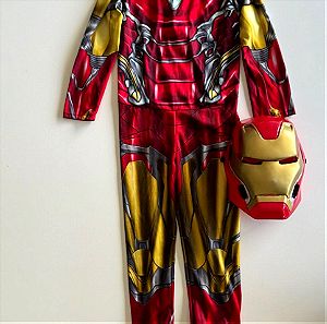 Αποκριάτικη Παιδική Στολή Μarvel Iron Man για 5-6 χρονών αγόρι
