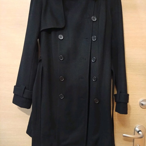 Maje women's coat size M black like new