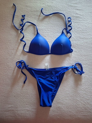 Shein swimsuit new, blue, size L
