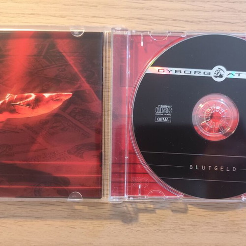 Cyborg Attack Blutgeld CD album near mint, electronic