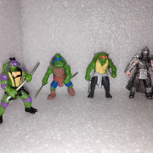TMNT Master Splinter & Shredder collectible figure set like new