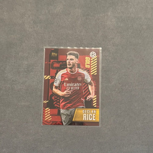 Topps 2023-24 Declan Rice football card