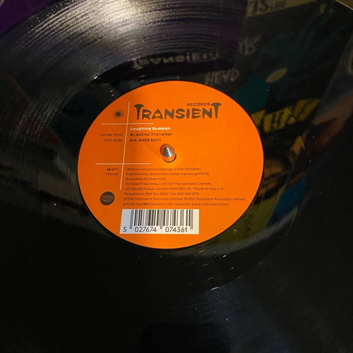 Goa trance vinyl record used, electronic music