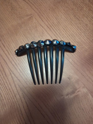 Hair Comb used, black