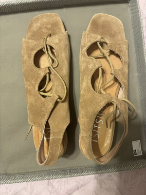 Leather sandals Tsitsivas like new, size 40, beige and brown