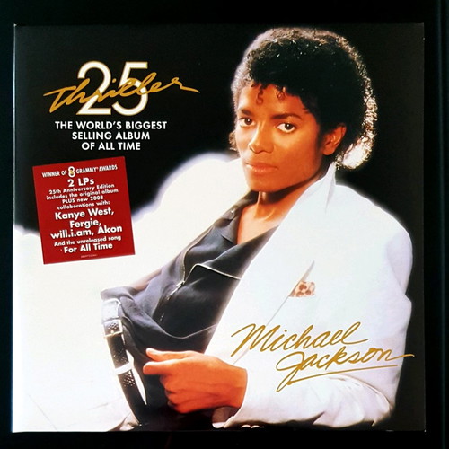 Michael Jackson Thriller 25th Anniversary Deluxe Edition double LP like new