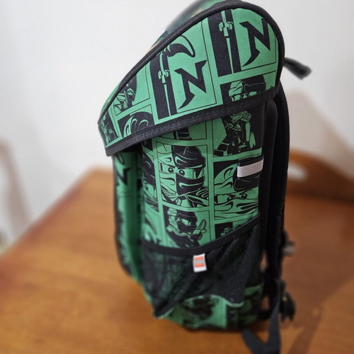 LEGO Ninjago School Backpack Green Ninja Lloyd like new
