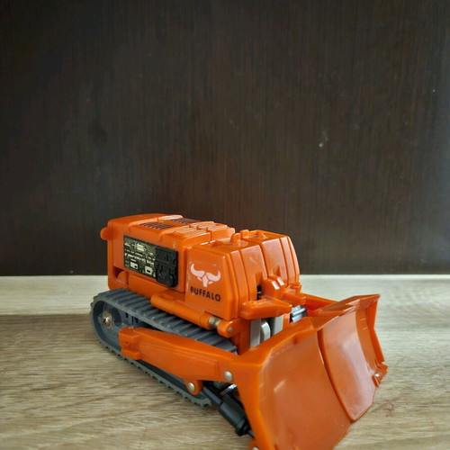 Transformers Bulldozer Buffalo figure used, 1980s