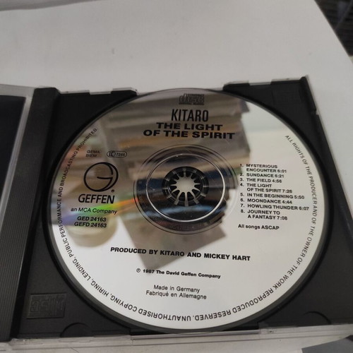 Kitaro The Light Of The Spirit CD like new, electronic