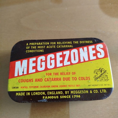Vintage metal box used