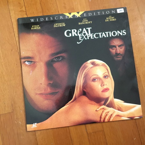 Laser Disc Great Expectations used, widescreen edition in English without subtitles