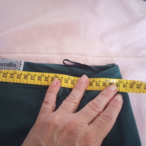 Camomilla Classics vintage set skirt and jacket emerald green