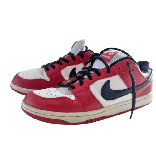 Nike Dunk Low Pro sneakers like new, red white black, EU 40 US 7.5