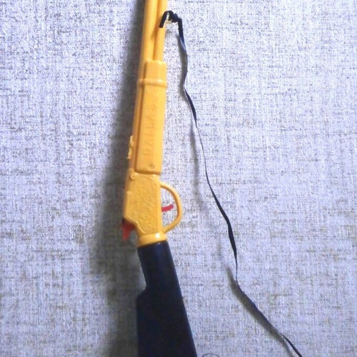 Winchester Dallas plastic toy new, Greek cowboy western