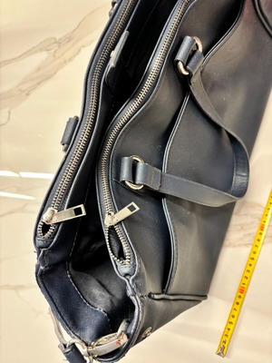 Stradivarius Μεγάλη Τσάντα Γραφείου Μεταχειρισμένη Μπλε