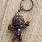 PS3 Little Big Planet keychain new, rare sealed