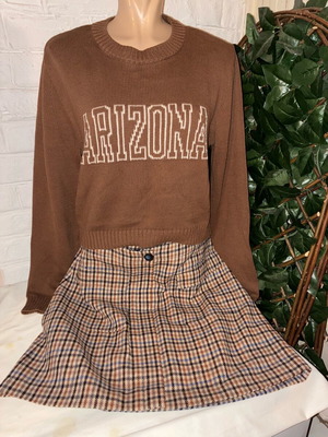 Pacific Republic Arizona sweater brown like new, size XL