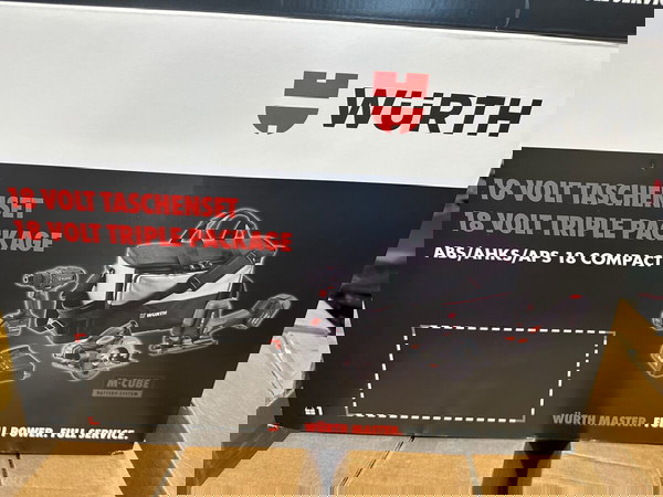 Комплект инструменти Würth печат Има 2 такива комплекта