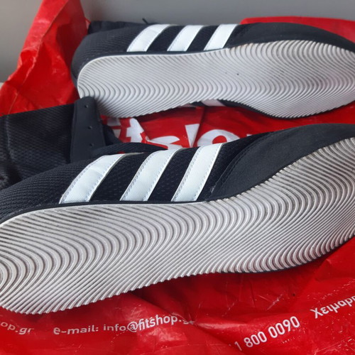 Adidas Box Hog 2.0 boxing shoes slightly used, black