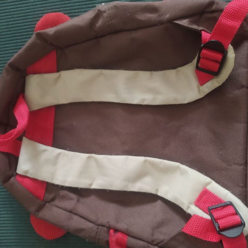 Skip Hop backpack for kindergarten used, with torn bottle holder