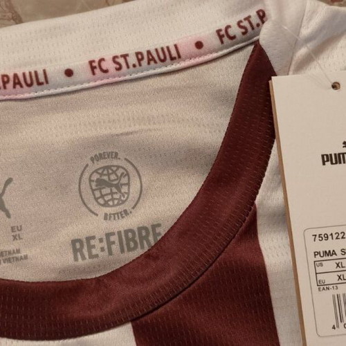 St. Pauli Manolis Saliakas Jersey XL New Official Replica