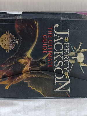 Percy Jackson The Ultimate Guide hardcover book like new, English