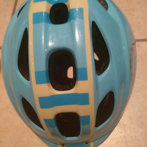 Headgy bicycle helmet used, for ages 2-4
