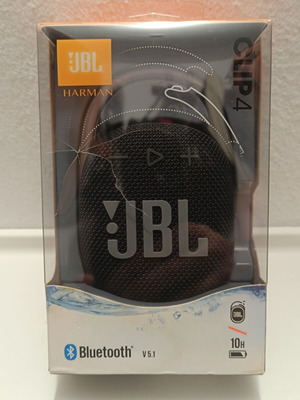JBL Clip 4 Bluetooth speaker new in box unused