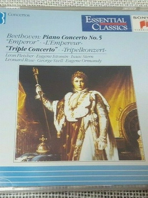 Piano Concerto No. 5 "Emperor" • "Triple Concerto" CD μεταχειρισμένο, κλασική