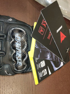 Dainese Carbon 3 Short Ανδρικά Γάντια Μηχανής Μαύρα καινούργια, μέγεθος XL