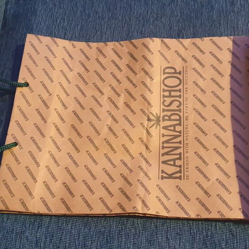 Kannabishop bag used with drawstring collectible