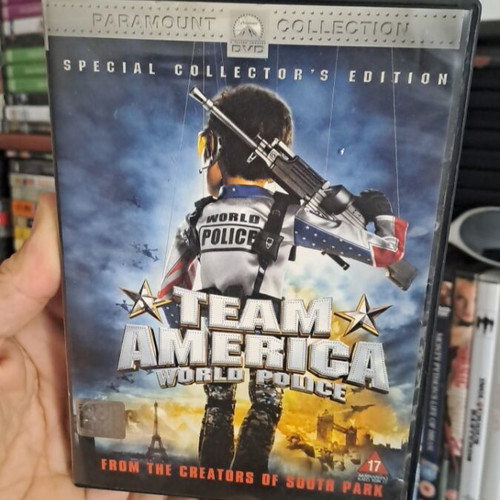 Team America World Police DVD used, comedy, police genre, subtitles