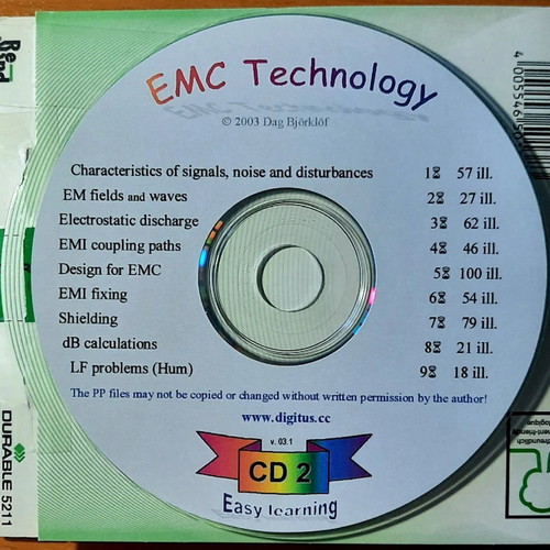 Everything about Electromagnetic Compatibility (EMC) 2 CDs new