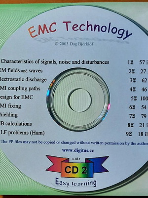 Everything about Electromagnetic Compatibility (EMC) 2 CDs new