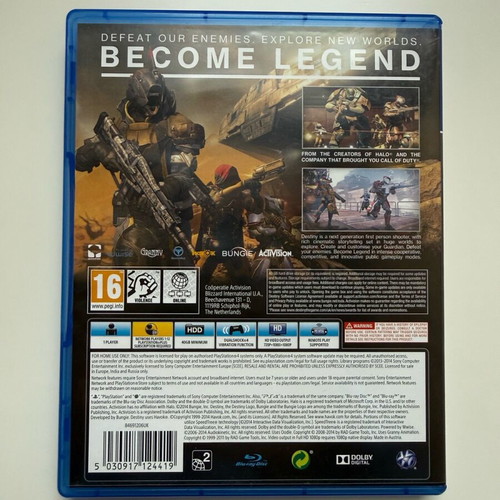 Destiny PlayStation 4 (PS4) like new
