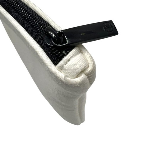 Chanel skin care clutch bag used, white