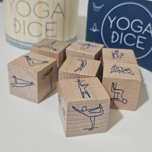 Yoga Dice like new with instruction manual