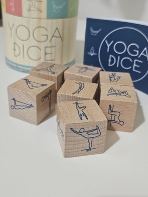 Yoga Dice σαν καινούργιο με εγχειρίδιο οδηγιών