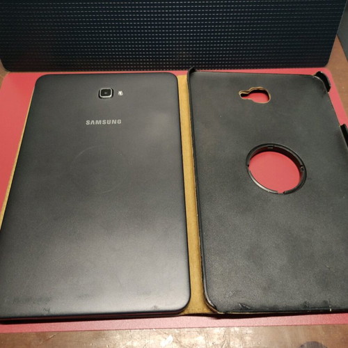 Samsung Galaxy Tab A (2016) 10.1" screen used with leather rotating case