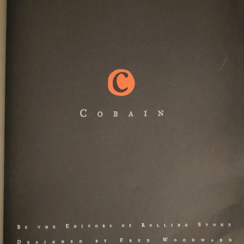 Cobain 1994 book used with torn cover