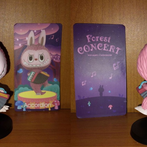Pop Mart 2019 The Monsters Forest Concert Accordion Zimomo figure like new