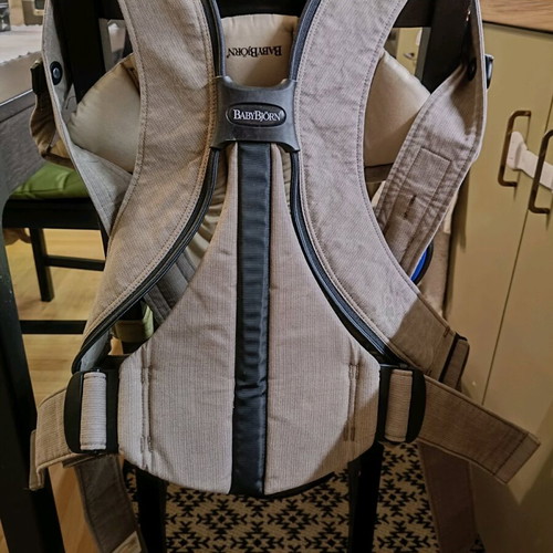 Baby Bjorn baby carrier used for babies up to 12 kg