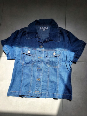 Only top S blue like new, 100% cotton